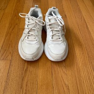 Adidas white sneakers 8.5